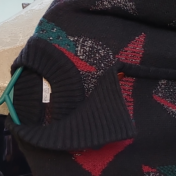 Womens Long Pure Wool Mohair Italian Design Coat - Picture 3 of 5